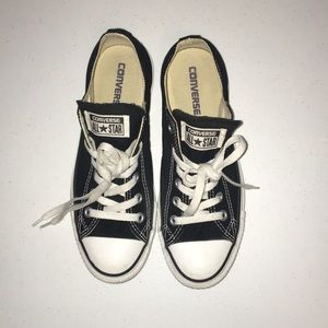 Black Converse Low Tops